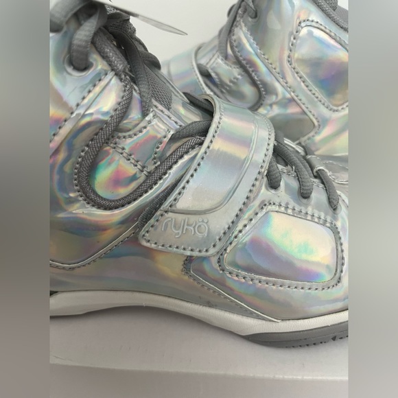 Ryka Women's Tenacious Patent Silver Iridescent Comfort
Training Sneakers - Picture 6 of 16